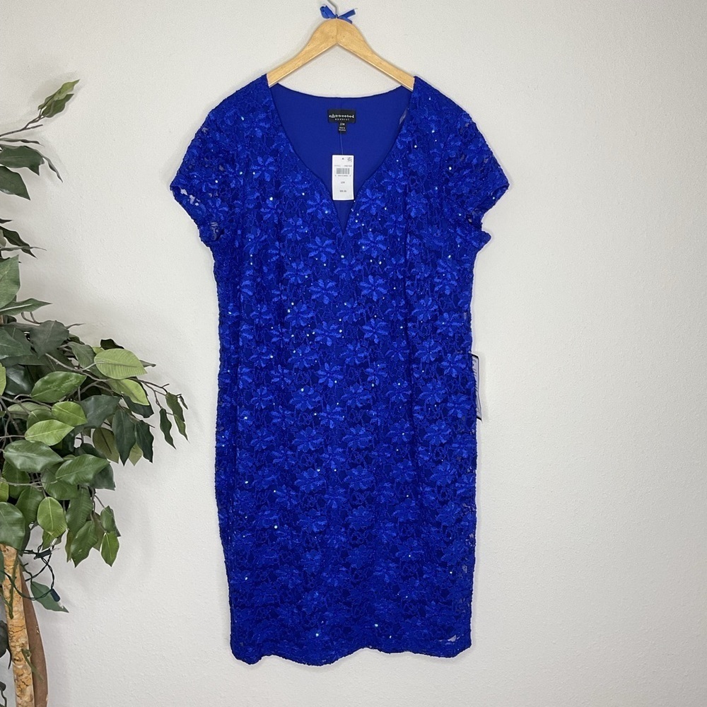PLUS NWT Connected Apparel Floral Dress